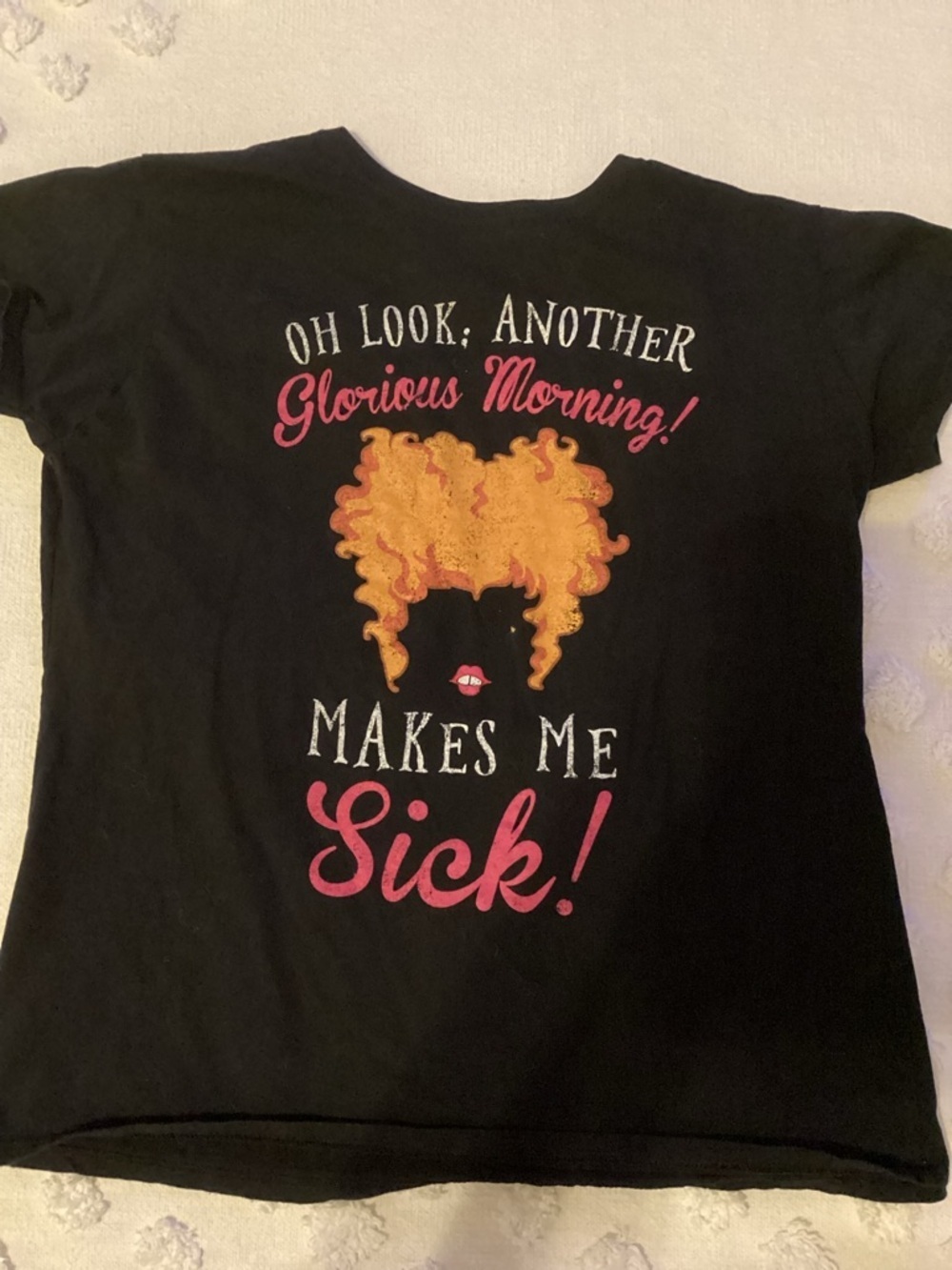 Disney Hocus Pocus Oh Look Another Glorious Morning T-Shirt Sz L
@14